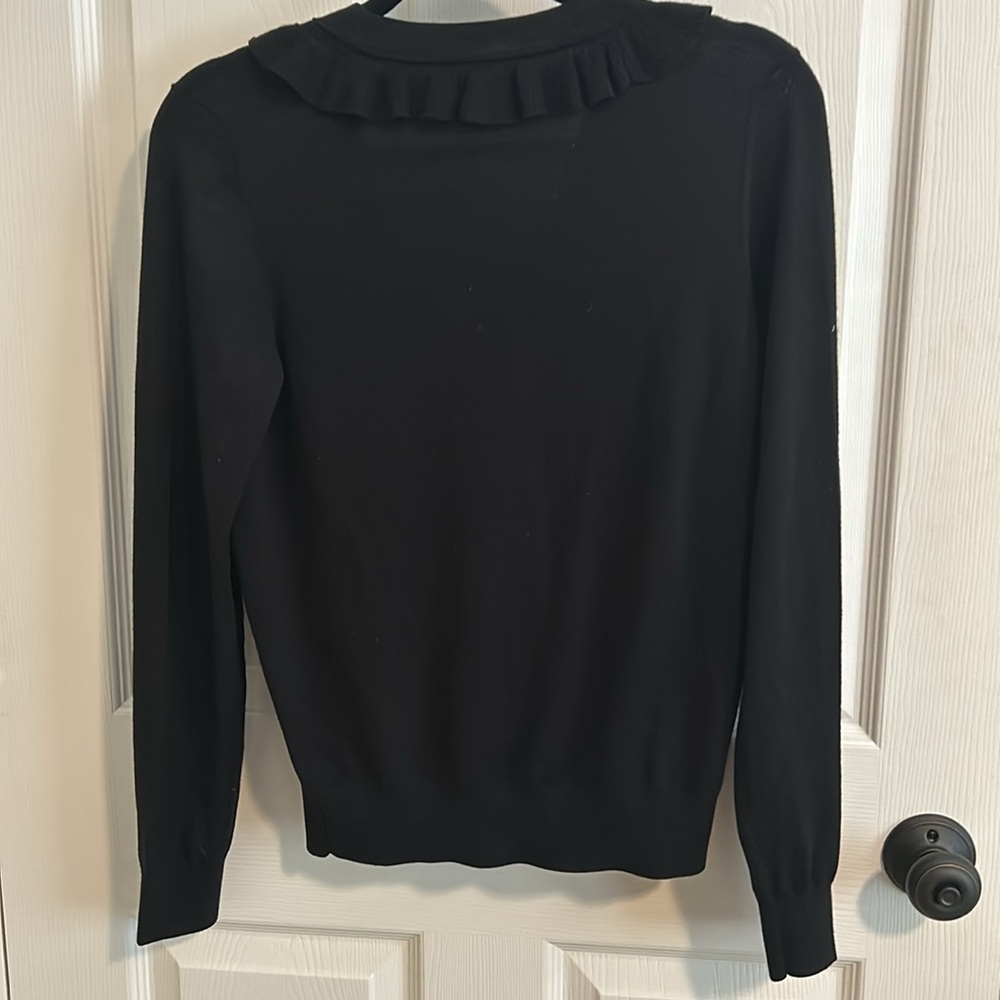 Michael Kors Marino Wool Cardigan Wool Sweater Size Small - Picture 3 of 6